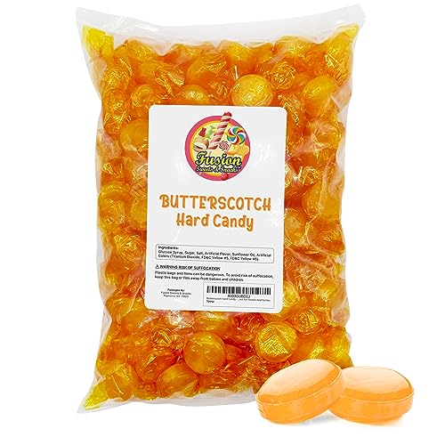 Butterscotch Hard Candy 2LB Bag of Individually Wrapped Butter Scotch Bulk Candy Yellow Butterscotch Discs Are Perfect For Snacks And Parties 0 belly baby and beyond