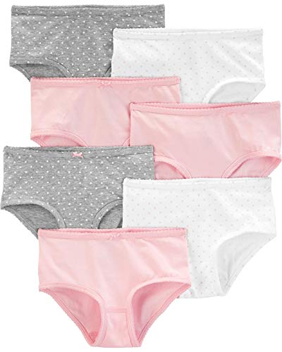 Carters Girls Little 7 Pack Underwear 0 belly baby and beyond