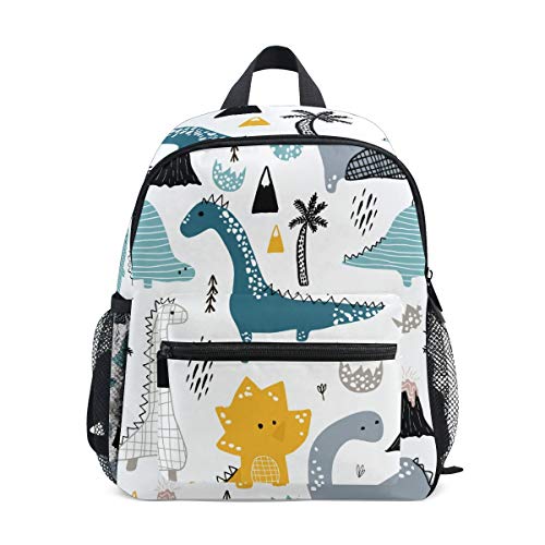 Cute Kids Toddler Backpack Dinosaur Schoolbag for Boys GirlsKindergarten Children Bag Preschool Nursery Travel Bag with Chest ClipDino Scandinavian Style 0 belly baby and beyond