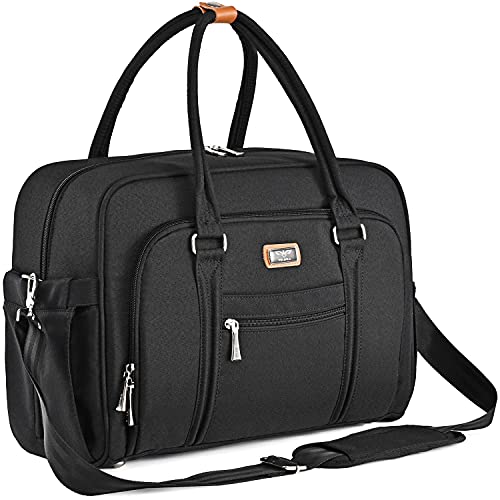 Diaper Bag Tote WELAVILA Large Convertible Baby Bags with Changing Pad Insulated Pockets for Mom Dad Unisex Multifunction Travel Diaper Tote Black 0 belly baby and beyond