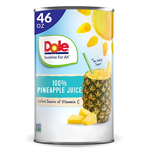 Dole 100 Pineapple Juice 46 Fl Oz Can 0 belly baby and beyond