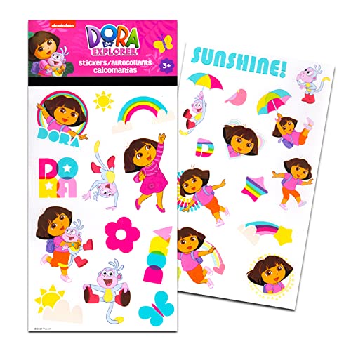 Dora The Explorer Stickers 4 Pack 100 Dora Stickers for Dora Party Supplies Party Favors Decorations Birthdays and More Dora Stickers for Kids 0 0 belly baby and beyond