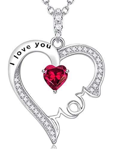 ELDA CO I Love You Mom Necklace for Wife Mom 925 Sterling Silver Pendant with August September Birthstones Peridot Blue Sapphire Necklace for Women Birthday Gifts Jewelry Gifts 0 belly baby and beyond