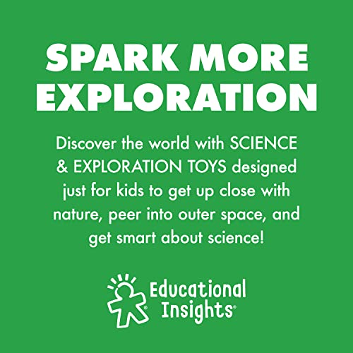 Educational Insights GeoSafari Jr Talking Kids Microscope Preschool Science Toy Featuring Bindi Irwin Gift for Boys Girls STEM Science Toy Ages 3 0 1 belly baby and beyond