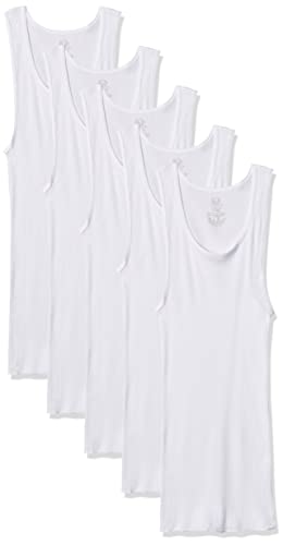 Fruit of the Loom Boys 5 Pack Toddler Tank Top Undershirt 0 belly baby and beyond