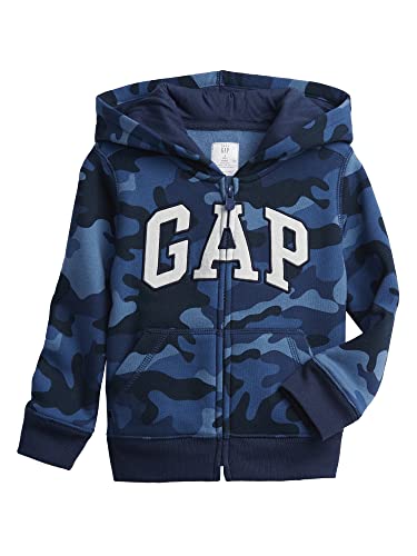 GAP Baby Boys Playtime Favorites Logo Full Zip Hoodie Hooded Sweatshirt 0 belly baby and beyond