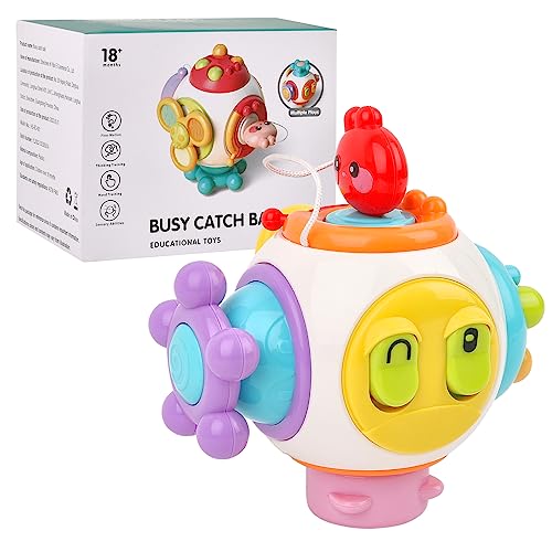 Hiyibo Busy Cube for Toddlers Sensory Busy Board Travel Toy for Toddlers 12 3 4 5 Years Old Fidget Cube Toy Educational Montessori Learning Toys for Babies 18 Months 0 belly baby and beyond