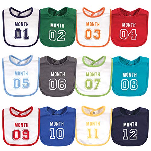 Hudson Baby Cotton Bibs 0 belly baby and beyond