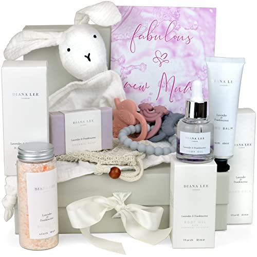 Jasmyn Greene New Mom Gifts Basket 9 Luxury Baby Shower Gifts for New Mom to Be Pregnant Mom Spa Kit Care Package New Baby Gift Set with Spa Gifts for Women and Newborn Baby Essentials 0 belly baby and beyond