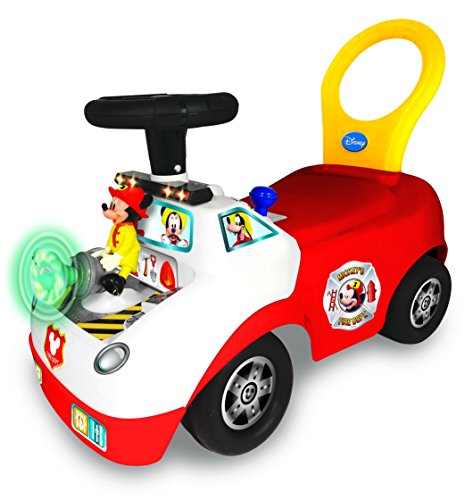 Kiddieland Disney Mickey Activity Fire Truck Ride On 12 months to 36 months 0 belly baby and beyond