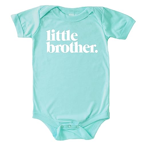 Little Brother Bodysuit for Baby Boys Sibling Outfits 0 belly baby and beyond