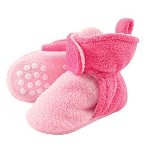 Luvable Friends Unisex Baby Cozy Fleece Booties 0 2 belly baby and beyond