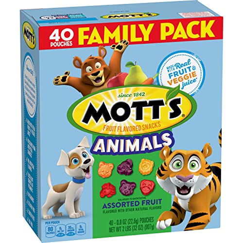 Motts Fruit Flavored Snacks Animals Assorted Fruit Gluten Free 40 ct 0 belly baby and beyond