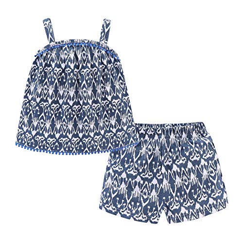 Mud Kingdom Little Girls Short Sleeve Outfits Cute Printing Summer Holiday 0 1 belly baby and beyond