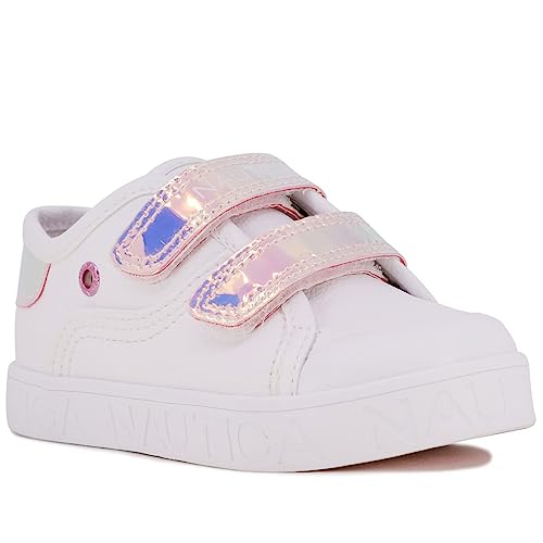 Nautica Kids Double Strap Sneakers Casual Athletic Shoes for Boys and Girls Durable and Comfortable Fit for Toddlers and Little Kids 0 5 belly baby and beyond