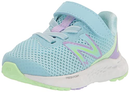 New Balance Unisex Child Fresh Foam Arishi V4 Hook and Loop Running Shoe 0 belly baby and beyond