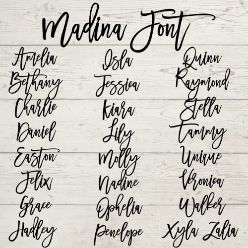 Personalized Custom Wood Name Sign Nursery Name Sign Family Name Signs Choice of Size Fonts 0 1 belly baby and beyond