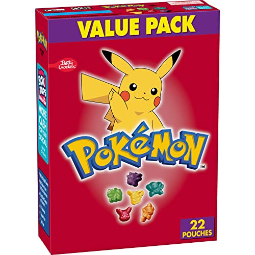 Pokemon Fruit Flavored Snacks Treat Pouches Value Pack 22 ct 0 belly baby and beyond