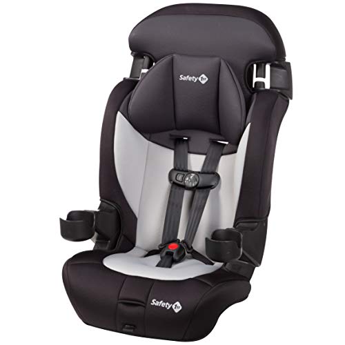 Safety 1st Grand 2 in 1 Booster Car Seat Forward Facing with Harness 30 65 pounds and Belt Positioning Booster 40 120 pounds Black Sparrow 0 belly baby and beyond