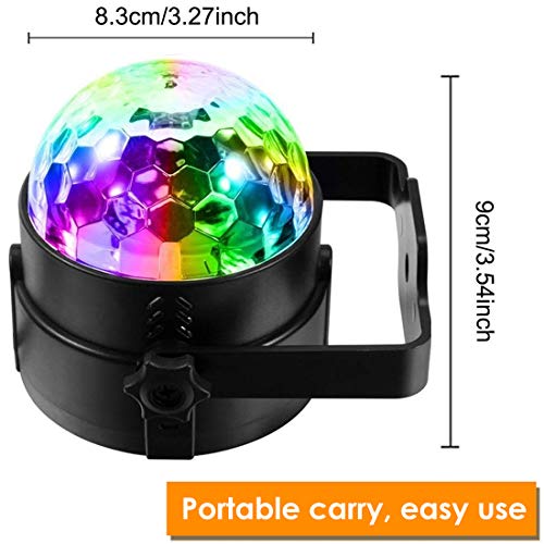 Sound Activated Party Lights with Remote Control Dj Lighting Disco Ball Strobe Lamp 7 Modes Stage Light for Home Room Dance Parties Birthday Karaoke Halloween Christmas Wedding Show Club Decorations 0 1 belly baby and beyond