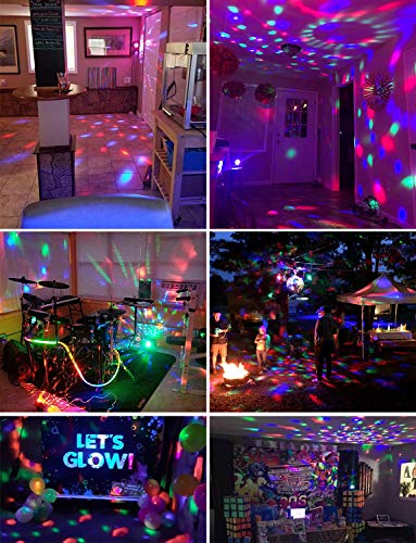 Sound Activated Party Lights with Remote Control Dj Lighting Disco Ball Strobe Lamp 7 Modes Stage Light for Home Room Dance Parties Birthday Karaoke Halloween Christmas Wedding Show Club Decorations 0 2 belly baby and beyond