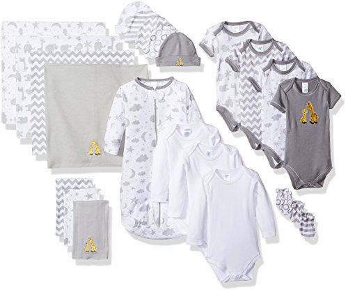 Spasilk Baby Essential 23 Piece Layette Set for Newborns and Infants 0 6 Months 0 belly baby and beyond