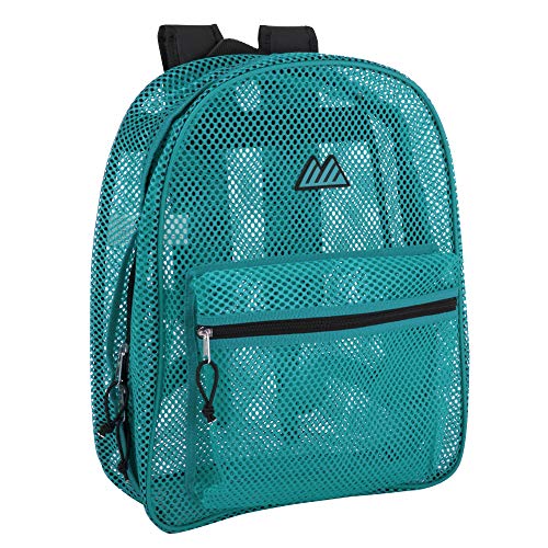 Summit Ridge Mesh Backpacks for Kids Adults School Beach and Travel Colorful Transparent Mesh Backpacks with Padded Straps 0 belly baby and beyond