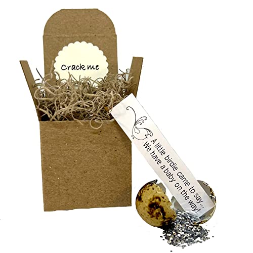 Surprise Quail Egg Pregnancy Announcement 0 belly baby and beyond