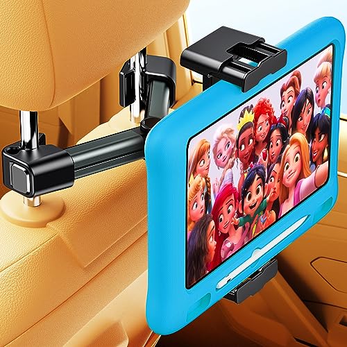 TAZENI Thick Case Fit Tablet iPad Holder for Car Mount Backseat Headrest Fit iPad Tablet Car Holder Mount Car Fit iPad Tablet Holder Back Seat Car Travel Road Trip Essentials Kids 4 129 Devices 0 belly baby and beyond
