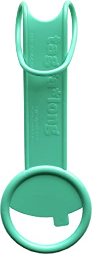 Tagalong Stroller Accessory for Child Safety Toddler Must Have to Keep Kids Close Toddler Travel Accessory Links to Strollers Backpacks Shopping Carts Disney Trip Essential Teal Tag 0 3 belly baby and beyond