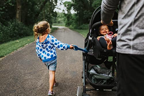 Tagalong Stroller Accessory for Child Safety Toddler Must Have to Keep Kids Close Toddler Travel Accessory Links to Strollers Backpacks Shopping Carts Disney Trip Essential Teal Tag 0 4 belly baby and beyond
