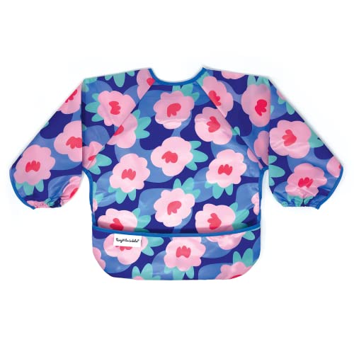 Tiny Twinkle Mess Proof Baby Bib Cute Full Sleeve Bib Outfit Waterproof Bibs for Toddlers Machine Washable Tug Proof 0 belly baby and beyond