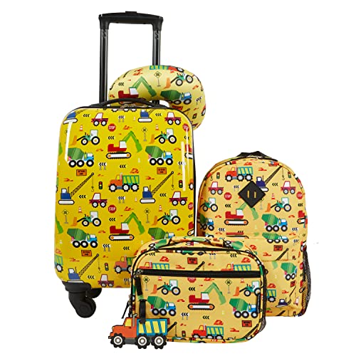 Travelers Club 5 Piece Kids Luggage Set Cars 0 belly baby and beyond