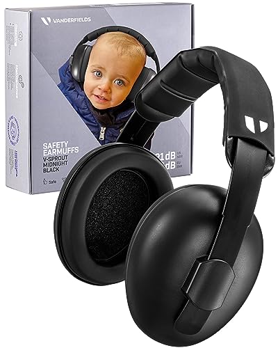 Vanderfields Baby Ear Protection Toddler Baby Ear Muffs Noise Protection Infant 21dB NRR Age 3 Months 2 Years 0 belly baby and beyond