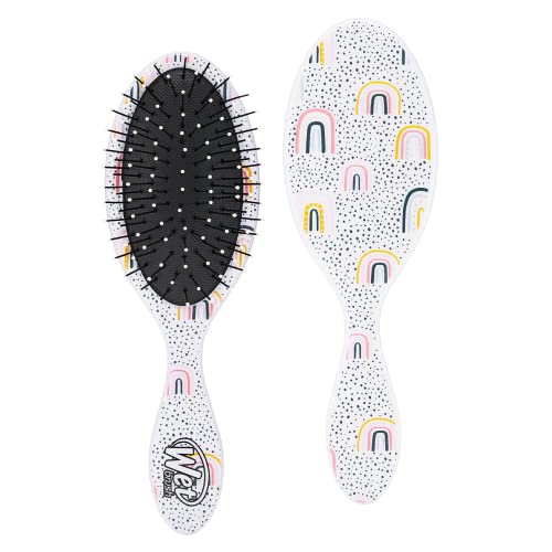Wet Brush Kids Detangler Hair Brushes Rainbows Midi Detangling Brush with Ultra Soft IntelliFlex Bristles Glide Through Tangles with Ease Pain Free Comb for All Hair Types 0 belly baby and beyond