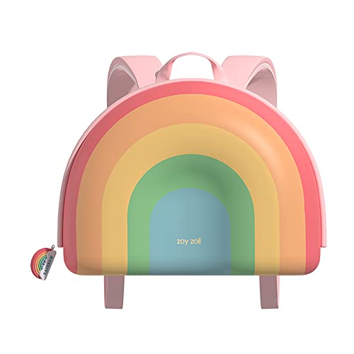 Zoy zoii Kids Backpack Elegant and Cute Toddler Backpack for Little Girls 2 5 Children Preschool Backpack Mini Travel bag Dream Series Rainbow 0 belly baby and beyond