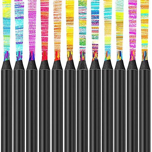 12 Color Rainbow Pencils Aesthetic Jumbo Colored Pencils for Adult Coloring Sketching Drawing Cute Drawing Kit Fun Pencils Cool Gifts Stuff Art Supplies for Adults Kids School Supplies 0 belly baby and beyond