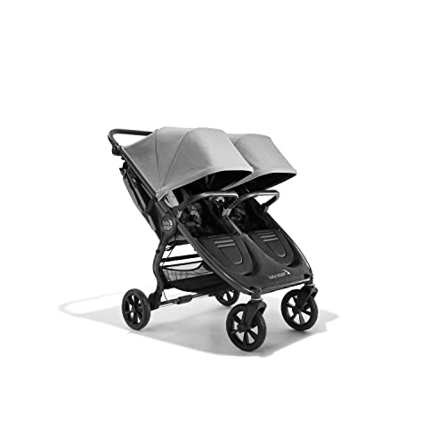 Baby Jogger City Mini GT2 All Terrain Double Stroller with Forever Air Rubber Tires and All Wheel Suspension Pike Exclusive Includes Belly Bars Leatherette Handlebar and Premium Fabric 0 belly baby and beyond