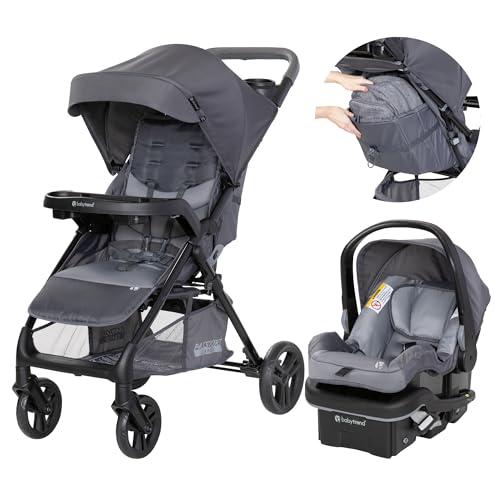 Baby Trend Passport Cargo Travel System Grey Bamboo 0 belly baby and beyond