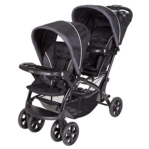 Baby Trend Sit N Stand Double Stroller Onyx 0 belly baby and beyond