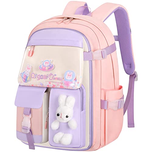 Backpacks for Girls Kids Backpack Cute Bunny School Bag for Kindergarten and Elementary 0 belly baby and beyond