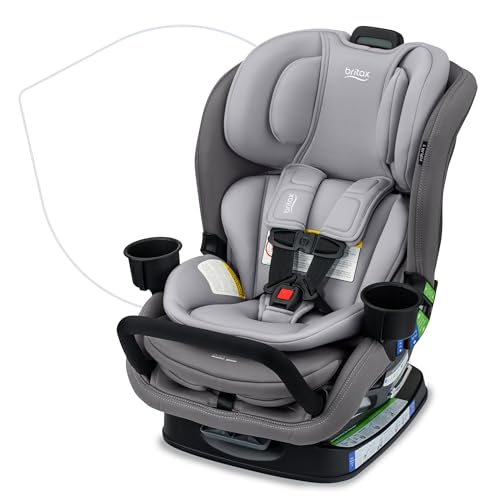 Britax Poplar S Convertible Car Seat 2 in 1 Car Seat with Slim 17 Inch Design ClickTight Technology Glacier Graphite 0 belly baby and beyond