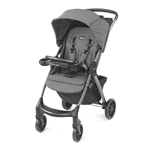 Chicco Mini Bravo Plus Lightweight Stroller Graphite 0 belly baby and beyond