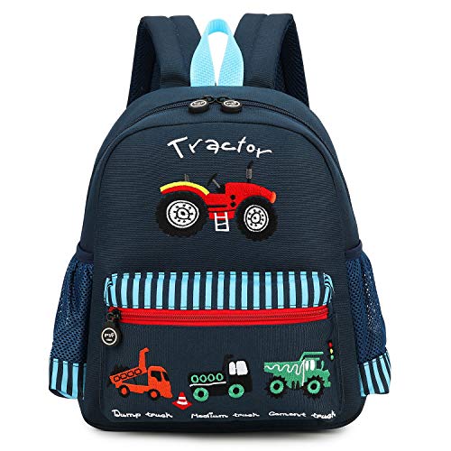Cute Zoo Little 3d Backpack Kids Backpack for Boys and Girls Toddler Backpack Waterproof PreschoolDeep Blue Car 0 belly baby and beyond