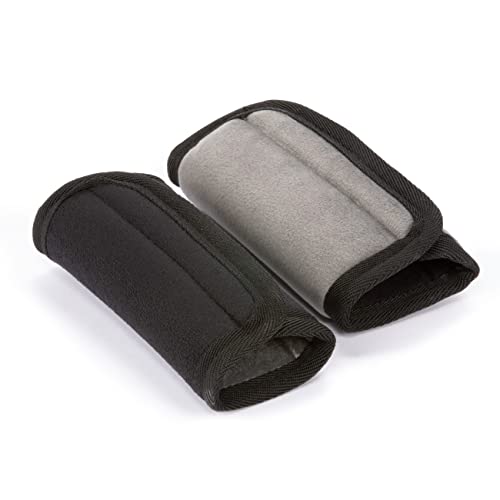 Diono Soft Wraps Car Seat Straps Shoulder Pads for Baby Infant Toddler 2 Pack Reversible Soft Seat Belt Cushion and Stroller Harness Covers Helps Prevent Strap Irritation Black 0 belly baby and beyond