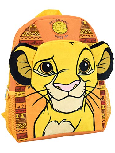 Disney Lion King Backpack Simba Backpack One Size Yellow 0 belly baby and beyond