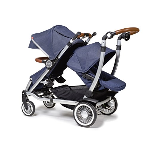 Entourage 20 Double Stroller in Navy Also Available in Black 0 belly baby and beyond