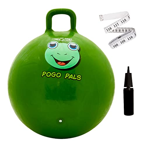 Flybar Hopper Ball for Kids Bouncy Ball with Handle Durable Bouncy Balls Kangaroo Ball Exercise Ball Indoor and Outdoor Toy Pump Included Toddler Toys for Boys and Girls Ages 3 and Up Frg S 0 belly baby and beyond