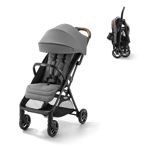 Graco Ready2Jet Compact Stroller Compact Travel Stroller with Automatic Fold 0 belly baby and beyond