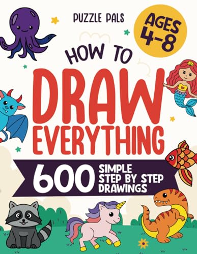 How To Draw Everything 600 Simple Step By Step Drawings For Kids Ages 4 to 8 Paperback Large Print September 18 2022 0 belly baby and beyond
